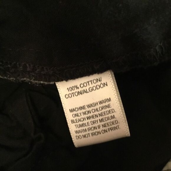 NWOT. Loft Women’s Sz 6 Black Cotton Shorts - Picture 4 of 7